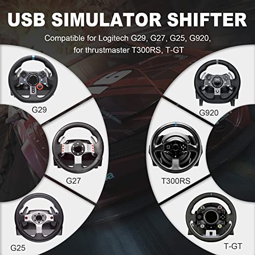 USB Racing Shifter & Steering Wheel Simulator for ATS & ETS2 on PC