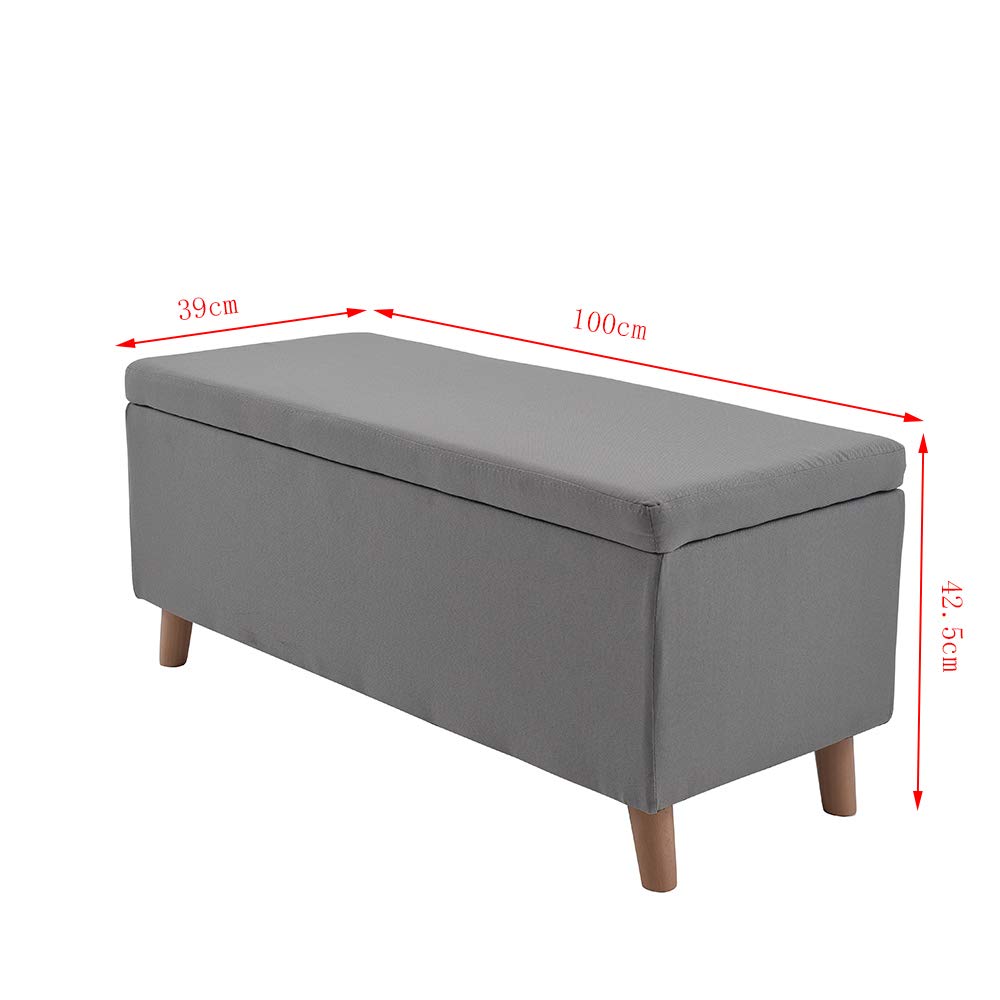 PanaCasa 100 39 42 5cm Caja De Almacenamiento Ba uacute l De Madera