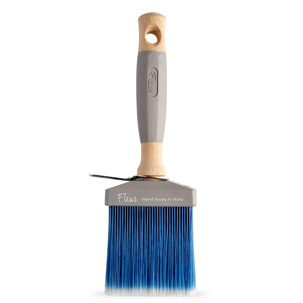 Fleur Paint 14001 Synthetic Fibre Brush 3 cm x 7 cm Blue and White