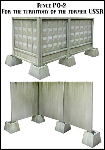 Evolution Miniatures 1:35 PO-2 Fence USSR Territory Diorama Accessory #EMA35001