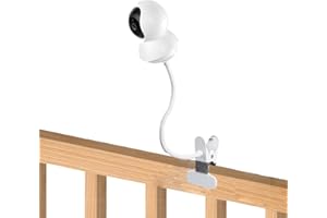 KHQBG Baby Monitor Flexible Mount for TP-Link Tapo C200 C210 Cameras (clamp)