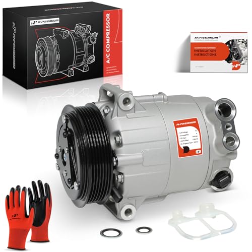 A-Premium Air Conditioner AC Compressor with Clutch Compatible with Maserati Ghibli 2014-2020 3.0L,…
