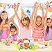 POKONBOY 30 Pcs Squishies Squishy Toys Easter Party Favors for Kids - Strawberry Squishy Slow Rising Simulation Bread Stress Relief Toys Squishy Easter Egg Fillers, Keychain Phone Straps