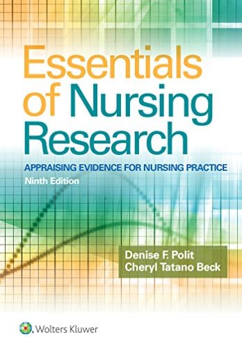 Study Guide for Essentials of Nursing Research: Appraising