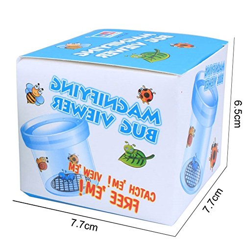 AlleTechPlus Critter Cage Magnifying Bug Reviewer Kid's Toy, Nature Exploration Toys Insect Magnifier Backyard Explorer (12 packs) - Thumbnail 3