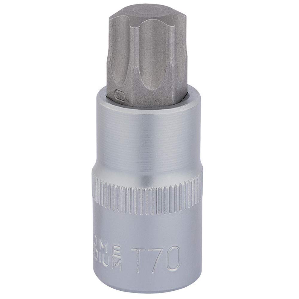 Draper 16325 1/2" Square Drive T70 TX-Star 55MM Socket Bit