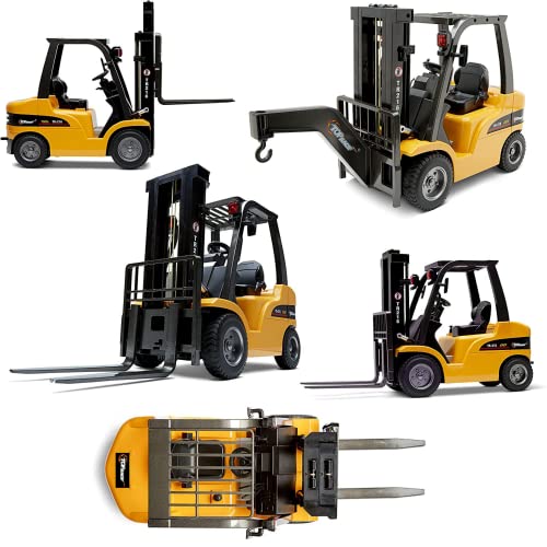 Top Race Jumbo Remote Control Forklift 13 Inch Tall, 8 Channel Full