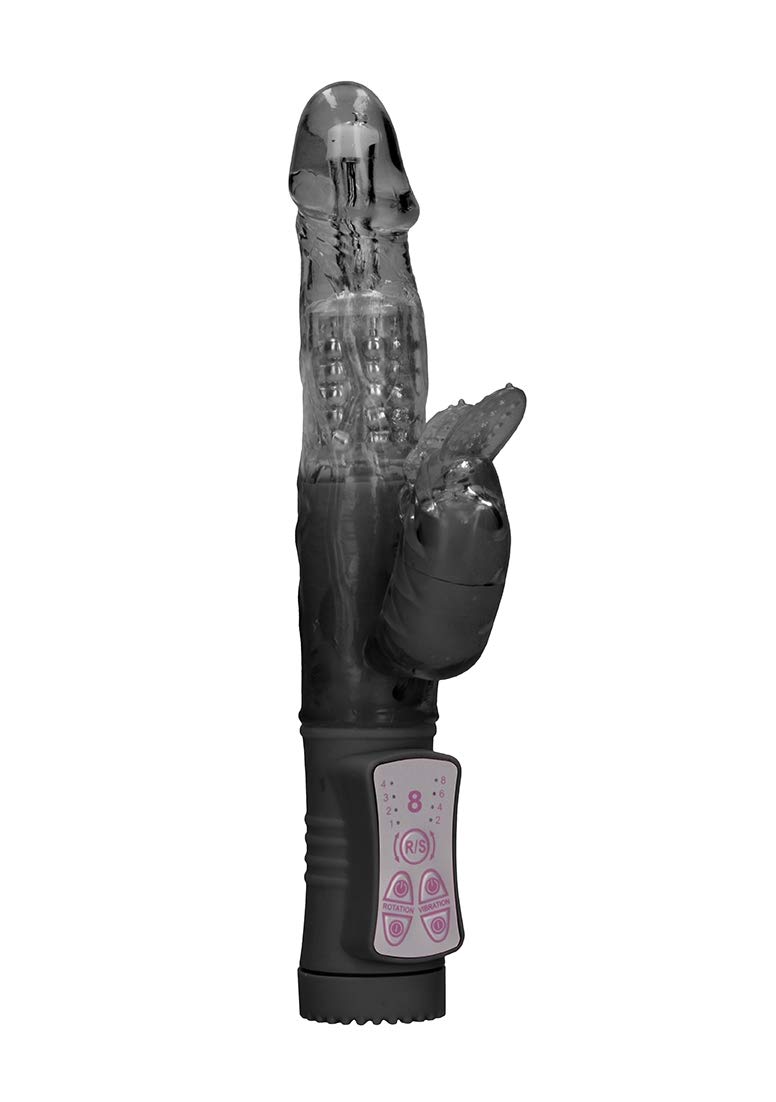 Shots Rotating Beetle Vibrator, Black