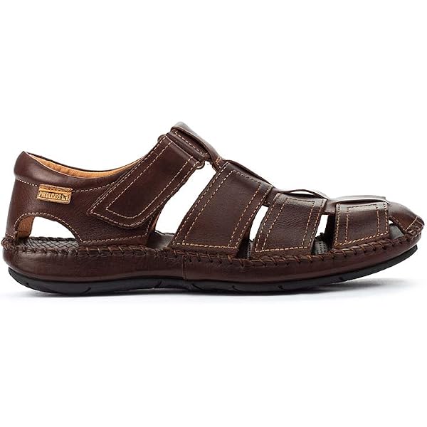Amazon.com | PIKOLINOS Flat Sandals Leather Tarifa for Man  display picture 1