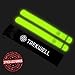 Trekwell 2 LED Slap Bands, Glow Bracelet, High Visibility Running Armband Includes Batteries, Glow In The Dark