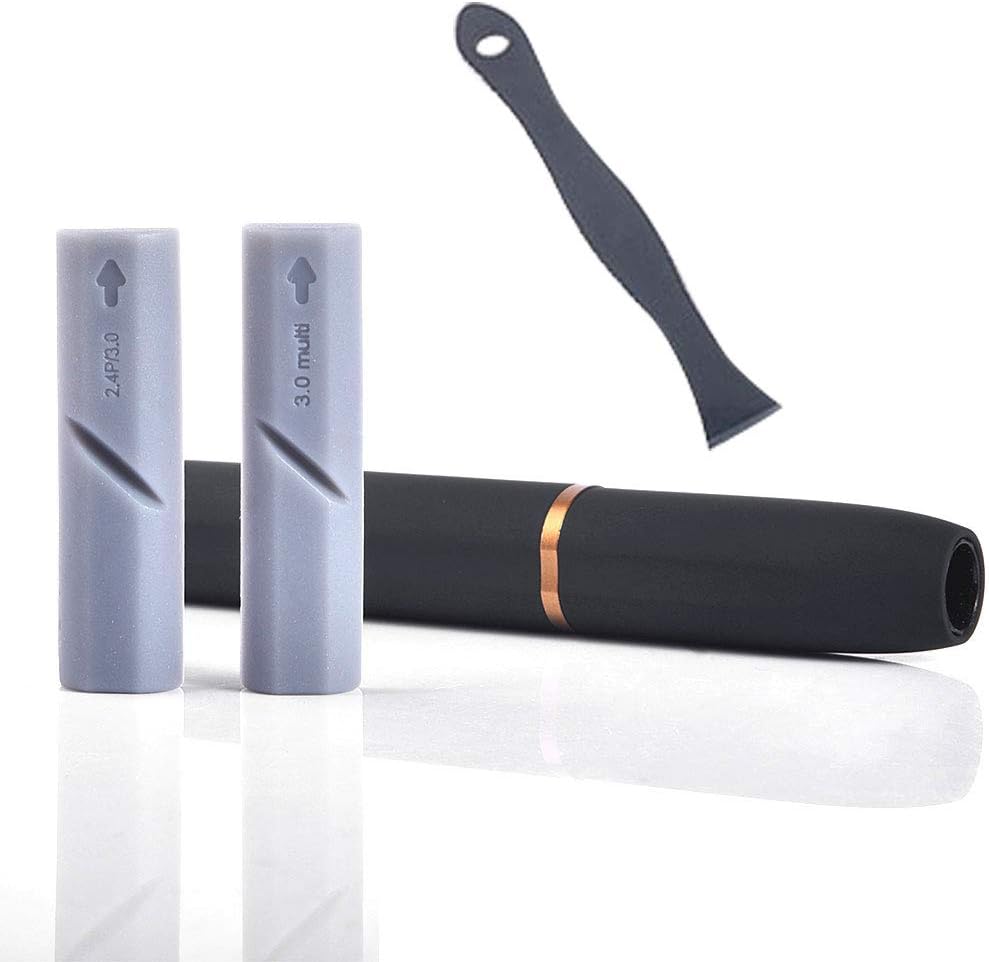 jiulonerst 1Set Silicone Plug Cleaning Brush Tools Clean Protector Kit, Suitable for 2.4/3.0 Heater Electronic Cigarette