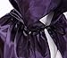 Colorful House Unisex Full Length Hooded Cape Costume Cloak/1PC (Purple, 59