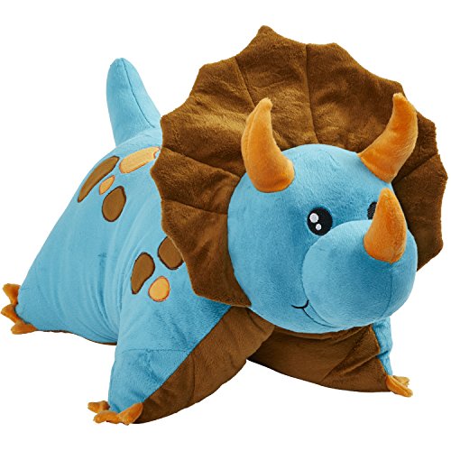 Pillow Pets Dinosaur Blue Dinosaur 18 Stuffed Animal Plush Toy