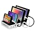 gofanco 65W 7-Port USB Charging Station Organizer (White) simultaneously Charges Phones, Tablets and Wearable Devices - iPhone, iPad, Samsung Galaxy, LG, Nexus, HTC and Others