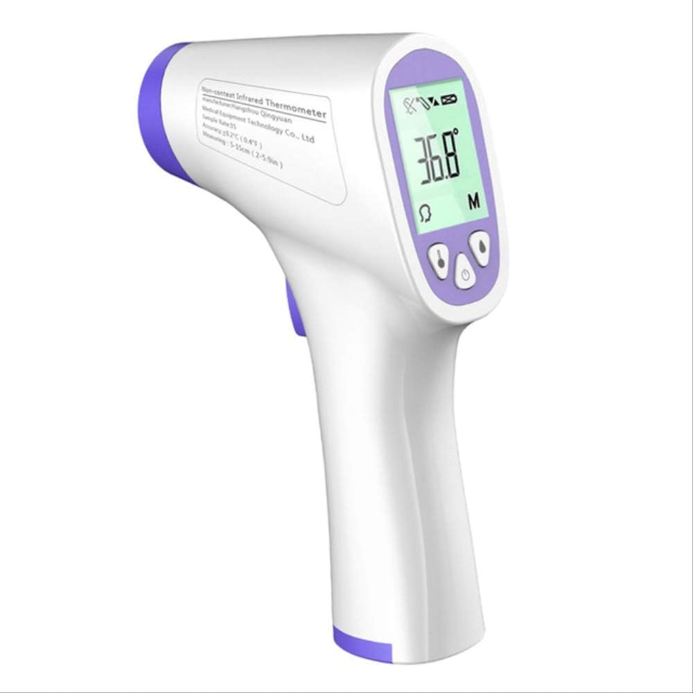 Digital Thermometer Temperature Gun, Handheld Thermometer Temperature Meter Non-Contact Forehead Measuring for Adult Baby Option 4