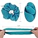 52 Pcs Velvet Hair Scrunchies Hair Bands for Women or Girls,Elastic Soft Ponytail Holder Hair Ties for Birthday, Party, Thanksgiving, Christmas