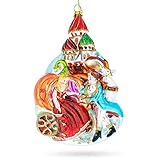 BestPysanky Cinderella with Prince Glass Christmas