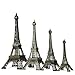 SiCoHome Eiffel Tower Statue 9.8inch Bronze Paris France Centerpiece Metal Eiffel Tower for Cake Topper,Gifts,Party and Home Decoration