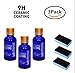 Mercu 9H Hardness AUTO Ceramics Coat KIT, Nano Car Liquid Ceramic Coating kit Super Hydrophobic Glass Coating Polish-30ML (3 Pieces)