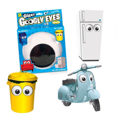 Accoutrements Giant Googly Eyes Clothing, Shoes & Jewelry, Novelty & More