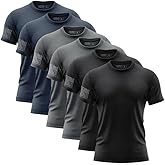 Patriot Crew Men's 6 Pack Midnight Fresh T-Shirt, American Graphic Tee, Patriotic, USA & Freedom Style Shirt