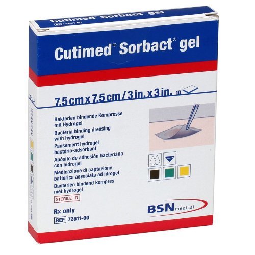 BSN Medical/Jobst 7261100 Cutimed Sorbact Antimicrobial Hydrogel Dressing (0)