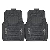 Fanmats 13846 NBA San Antonio Spurs Front Row Vinyl/Nylon Deluxe Car Mat - 2 Piece