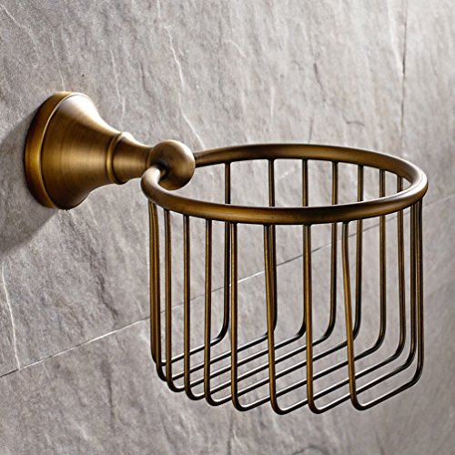 Buy GUMA Vintage Antique Brass Finish Toilet Paper Holder Wall ed Bath