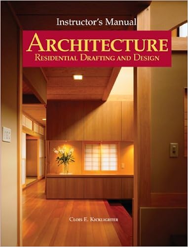Amazon Com Architecture Residential Drafting And Design Instructor S Manual 9781590707012 Clois E Kicklighter Books