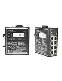 wiwav wdh 8et dc 10 100Mbps unmanaged 8 port Interruptores de Industrial Ethernet con riel DIN Wall Mount ( 30 ? ~ 75 ?)