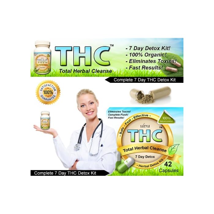Buy Total Herbal Cleanse Detox Capsules 7 Day Complete Body Detox