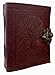 Gbag (T) Tree of Life Leather Journal With C-Lock Notebook Gifts For Men Women Handmade Vintage Drawing Diary Travel Journal Sketchbook Writing Blankbook
