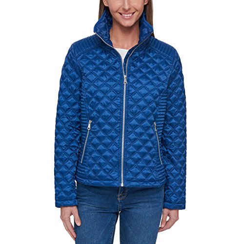 Marc New York Ladies' Quilted Jacket (Blue, S)
