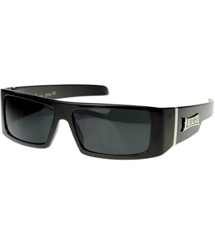ラス1！新品未使用！送料込！Joker Brand サングラス　Locs Amazon.com: Locs Men's Original All Black Hardcore Sharp Square OG