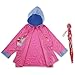 Hasbro Little Girls My Little Pony Best Friends Slicker and Umbrella Rainwear Set, Pink, Age 4-5
