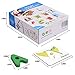 Alphabet Flash Cards, XREXS Toddler ABC Letters Learning Cards, Wooden Alphabet Letters Puzzle Educational Learning Toy for Kids Preschool Kindergarten