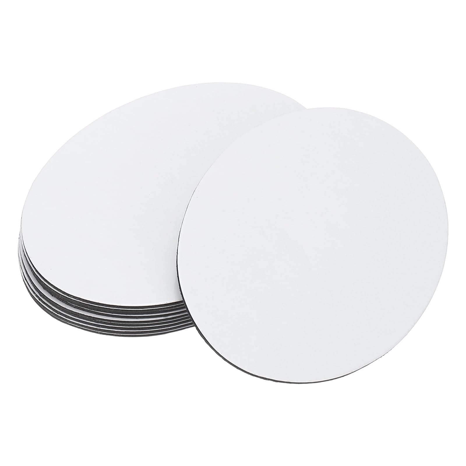 PATIKIL 3.5x2.5 in Sublimation Magnet Blanks, 20pcs Sublimation Blanks Products Personalized Refrigerator Magnets for Kitchen Fridge Home Decor, Oval