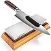 Gilded Chef - Sharpening Stone Set and Whetstone Sharpener - 400/1000 Grit Waterstone Kit - Sharp Tools are Better - Best for Repairing Kitchen Knife, Tactical Knife, Scissors, Razor, Chisel & Sword
