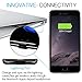 IPhone 7 Battery Case,Patea Portable iPhone7 Charger Case Ultra thin High-grade Metal Frame Li-Polymer[4000mAh],Iphone7 Power Pack/bank Back Up with Stand 4.7 inch for iphone7 Juice bank (Black Pearl)