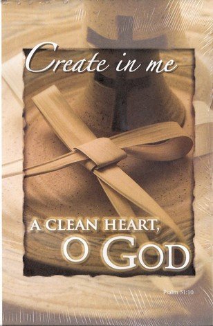 Church Bulletins (Ash Wednesday Easter Bulletin, CPH 84-0803 11