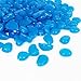 KLEMOO Glow in the Dark Pebbles 200 PCS, Artificial Decorative Stones Rocks for Walkways and Aquarium in Blue, Create Glowing “Starry Night” Garden
