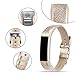 For Fitbit Alta Bands/Fitbit Alta HR Bands, Genuine Leather Replacement Bands for Fitbit Alta/Fitbit Alta HR Gold