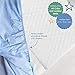 OCCObaby Universal Baby Crib Wedge Pillow with Removable Waterproof Cotton Cover