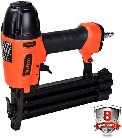 DuRyte Pro 18 Gauge 5/8 to 2-Inch Air Brad Nailer with Magnesium Housing