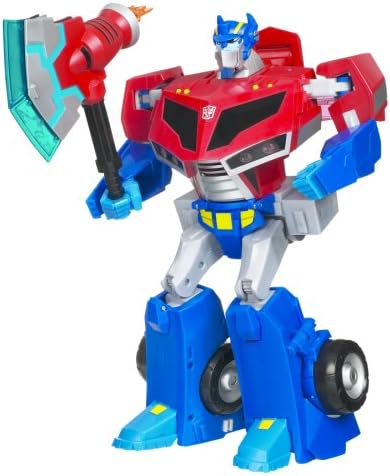 Hasbro Transformers Animated Supreme Roll Out Command Optimus Prime