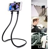 B-Land Cell Phone Holder, Universal Mobile Phone Stand, Lazy Bracket, DIY Free Rotating Mounts with Multiple Function (Black)