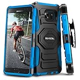 Evocel Galaxy Note 7 [New Generation] Rugged Holster Dual Layer Case [Kickstand][Belt Swivel Clip] For Galaxy Note 7 (2016 Release), Blue (EVO-SAMNOTE7-XX02)