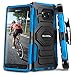 Evocel Galaxy Note 7 [New Generation] Rugged Holster Dual Layer Case [Kickstand][Belt Swivel Clip] For Galaxy Note 7 (2016 Release), Blue (EVO-SAMNOTE7-XX02)