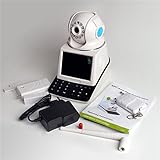 Wi-Fi IP Video Phone Camera Alarm System APP Remote Control Facetime Video Call (White Color)