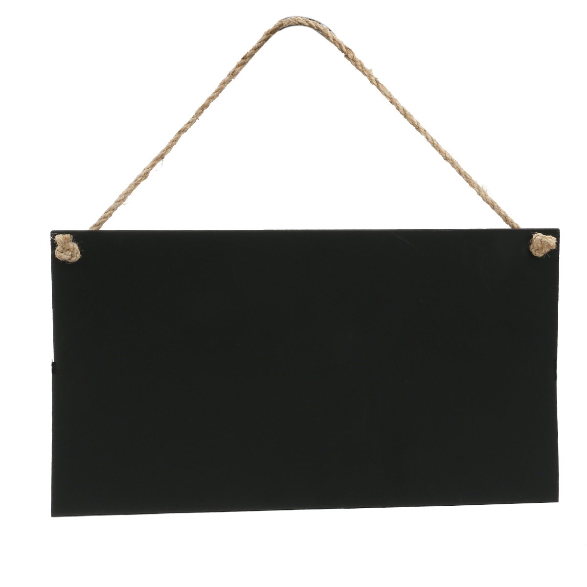rosenice Mini Black Wooden Message Signs rectanguilaire 26 x 14 cm
